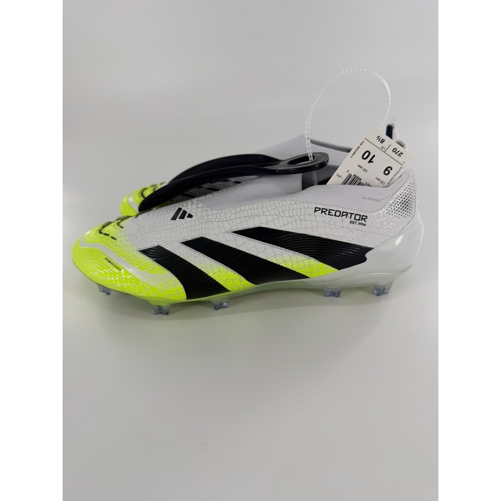 Adidas Predator Elite Laceless FG Soccer Cleats Radiant Blaze Pack Size 6 JI1075